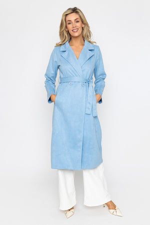 Carraig Donn Blue Suede Mac