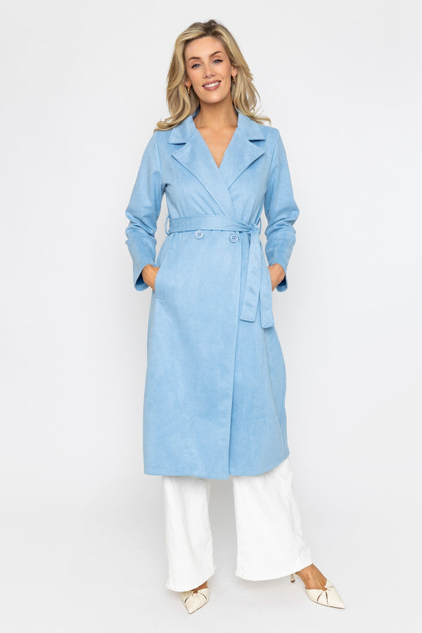 Carraig Donn Blue Suede Mac