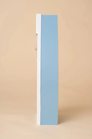 Carraig Donn Blue Wooden Boat Paddle Decor