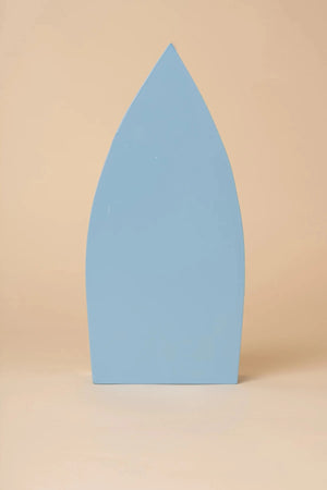 Carraig Donn Blue Wooden Boat Paddle Decor