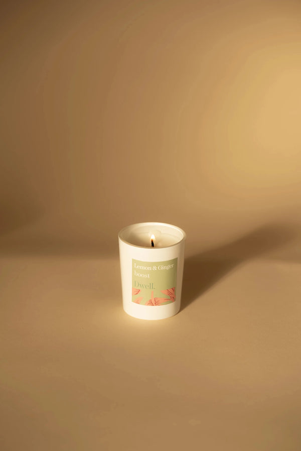 Carraig Donn Boost Lemon & Ginger Dwell Candle