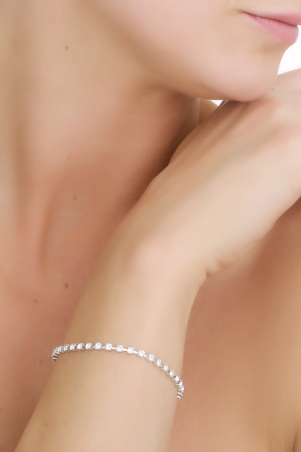 Carraig Donn Bracelet with Clear Stones