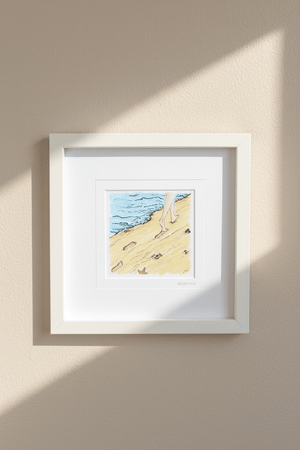 Carraig Donn Breath Small Framed Art Print