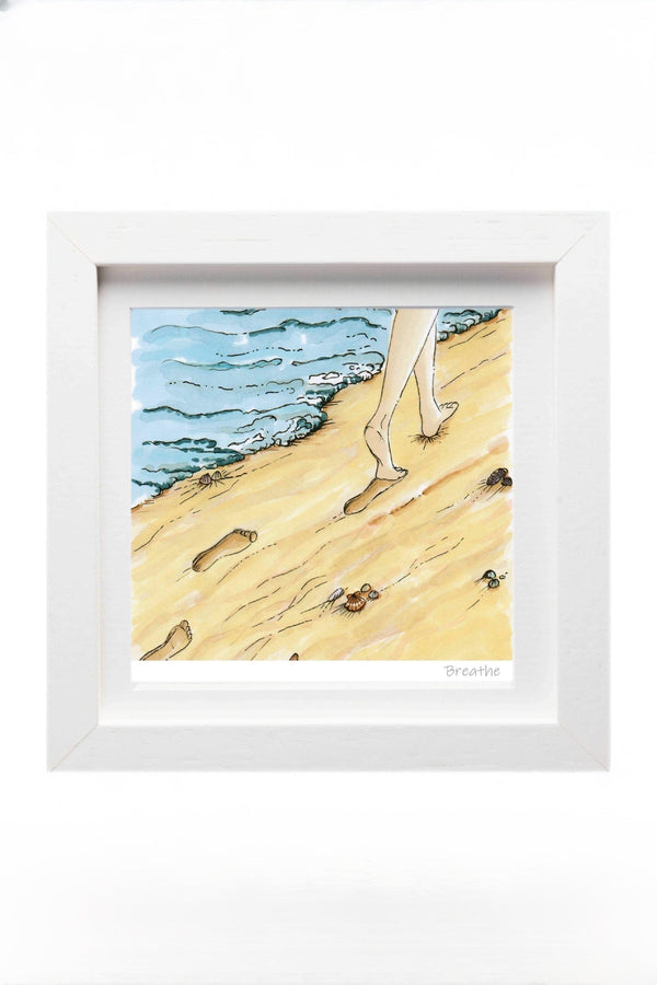 Carraig Donn Breathe Mini Framed Art Print