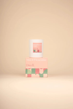 Carraig Donn Bright Mint & Clementine Dwell Candle