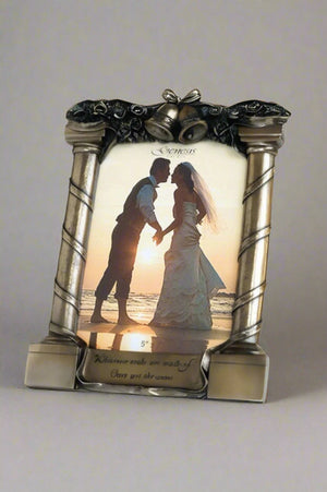 Carraig Donn Bronze Scripted Wedding Frame