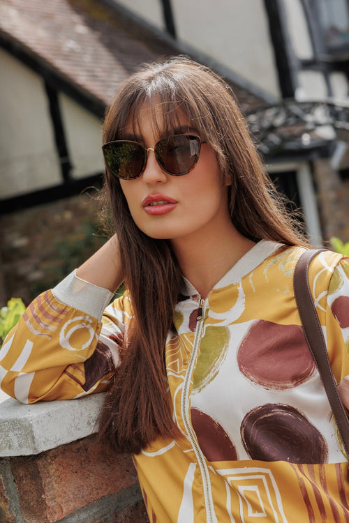 Brown Cateye Sunglasses