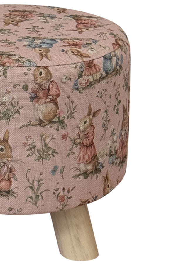 Carraig Donn Bunnies Print Stool