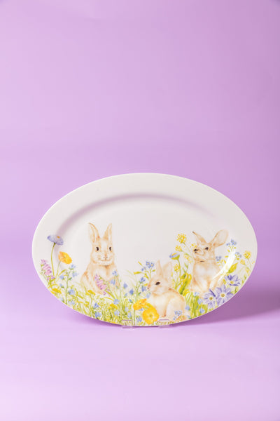 Carraig Donn Bunny Blossom Serving Platter