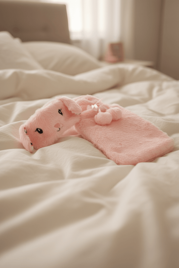 Carraig Donn Bunny Hot Water Bottle With Eye Mask