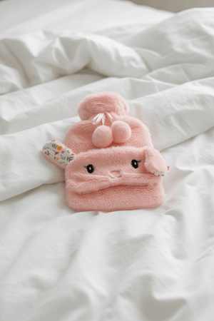 Carraig Donn Bunny Hot Water Bottle With Eye Mask