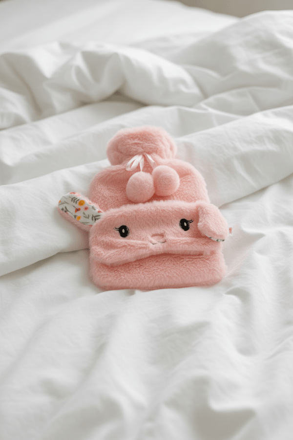 Carraig Donn Bunny Hot Water Bottle With Eye Mask