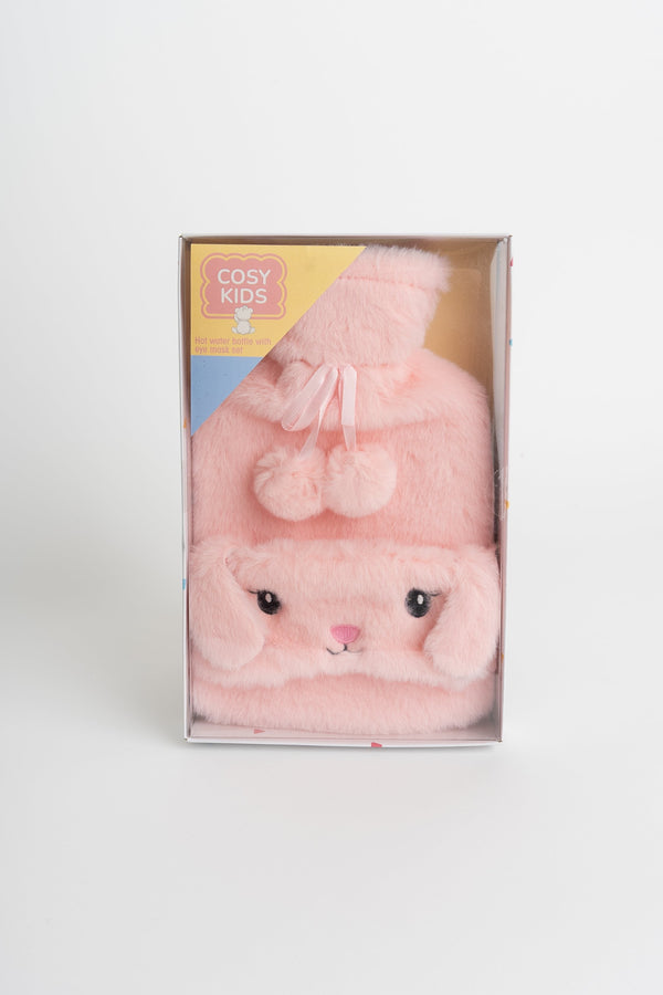 Carraig Donn Bunny Hot Water Bottle With Eye Mask