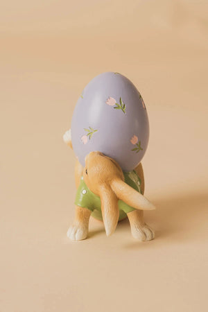 Carraig Donn Bunny With Large Egg Purple