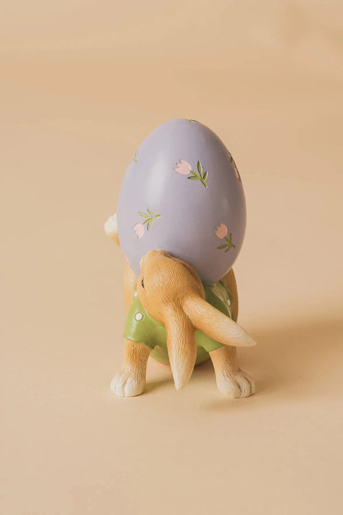 Carraig Donn Bunny With Large Egg Purple