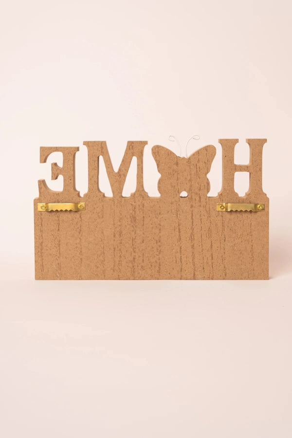 Carraig Donn Buterfly Wooden Home Plaque