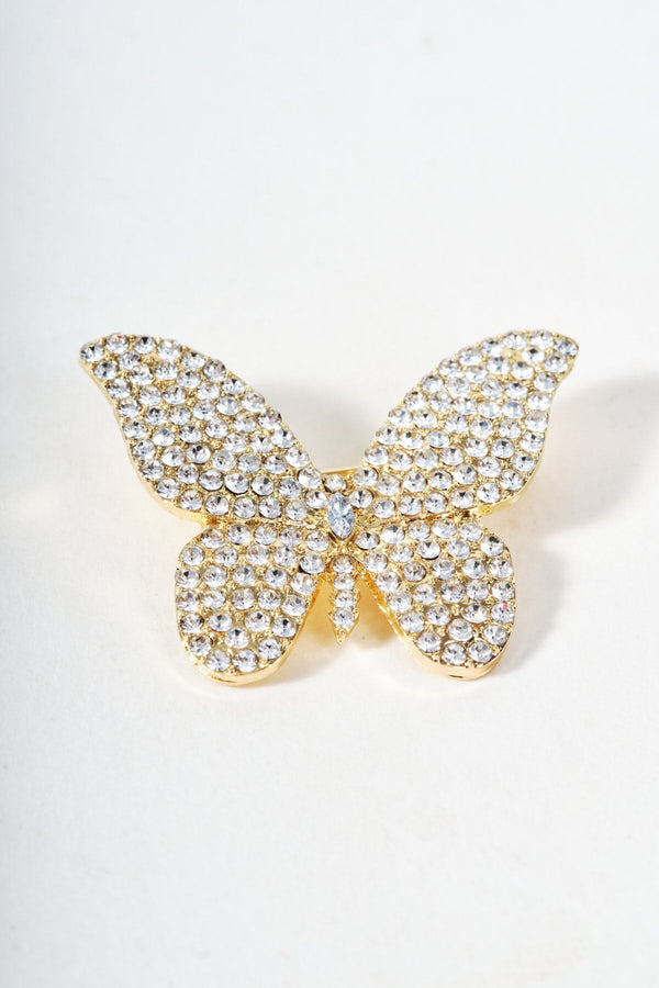 Carraig Donn Butterfly Brooch