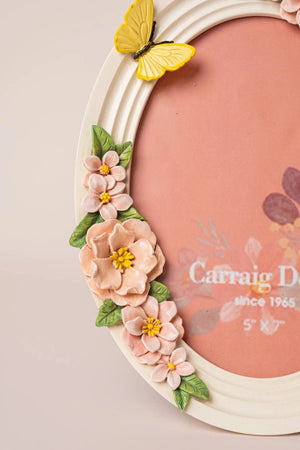 Carraig Donn Butterfly Oval Frame 5x7