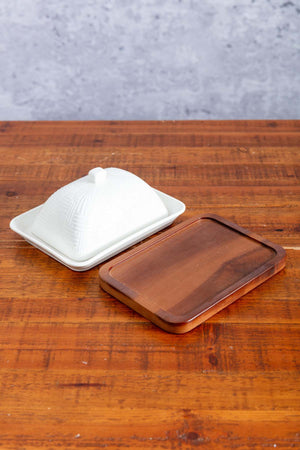 Carraig Donn Cable Knit Butter Dish