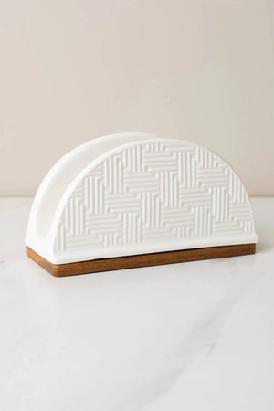 Carraig Donn Cable Knit Napkin Holder