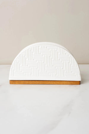Carraig Donn Cable Knit Napkin Holder