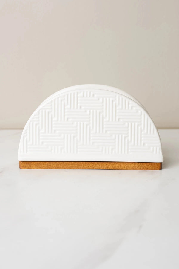Carraig Donn Cable Knit Napkin Holder