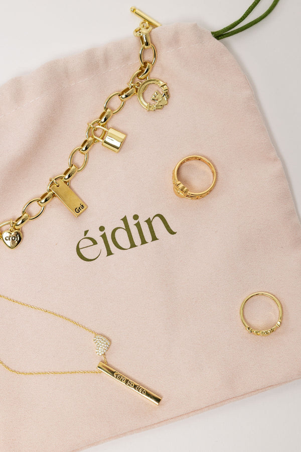 Carraig Donn "Cara Go Deo" Bar Pendant Necklace