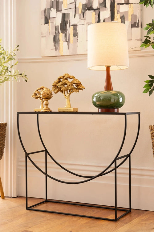 Carraig Donn Cara Half Moon Console