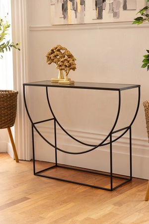 Carraig Donn Cara Half Moon Console