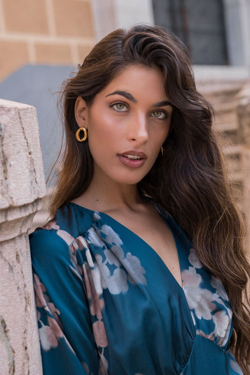 Carla Chunky Gold Earrings