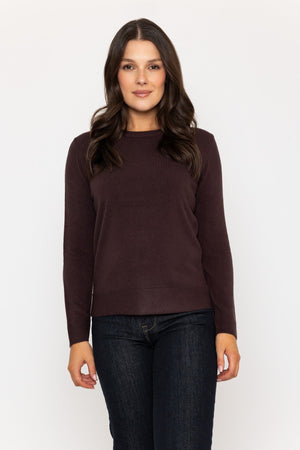 Carraig Donn Cashmilon Jumper Brown