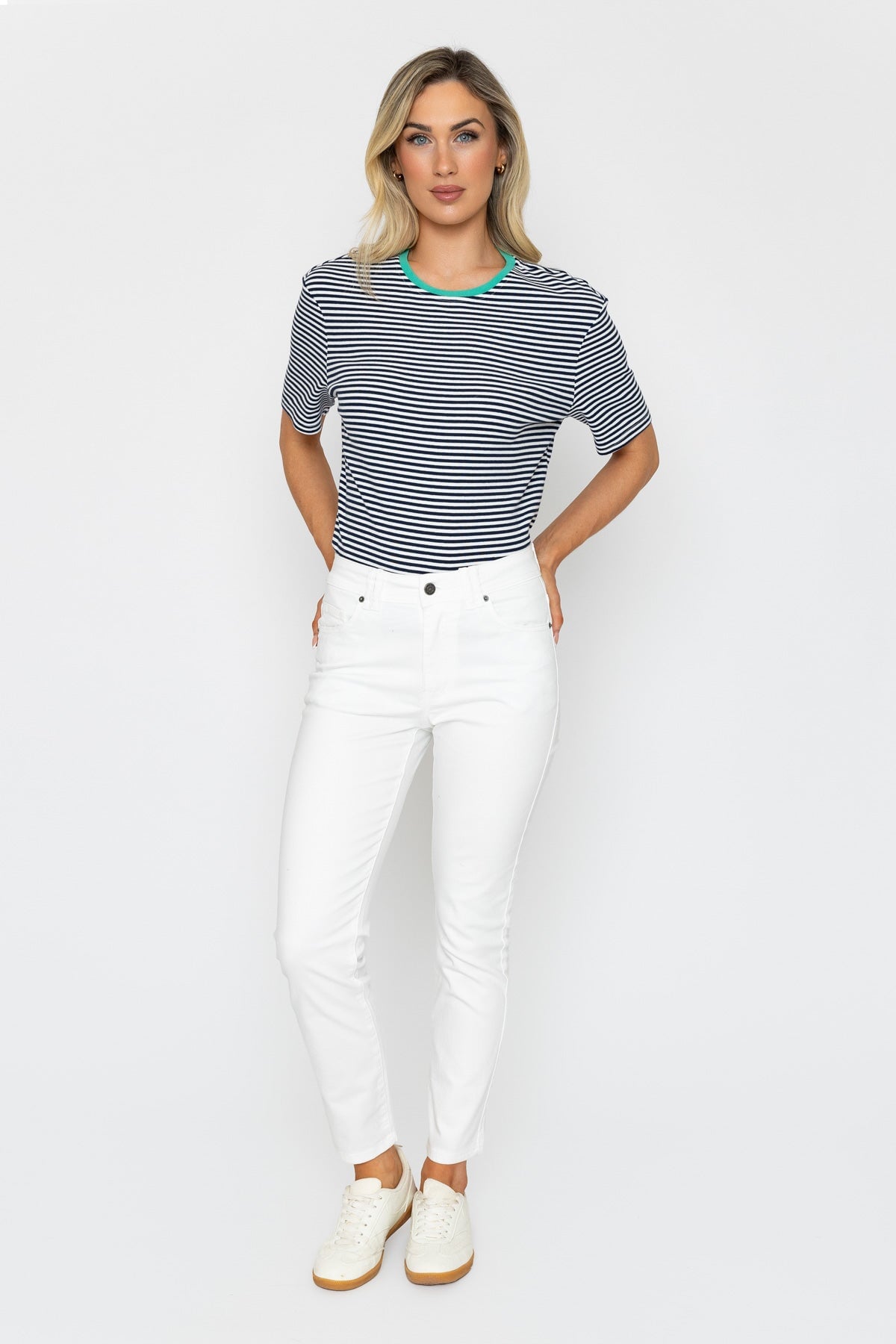 Celine Casual Jeans in Ecru