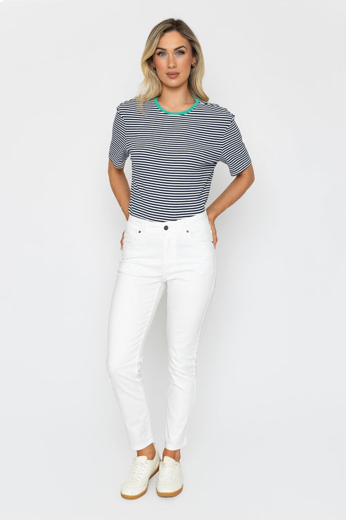 Celine Casual Jeans in Ecru