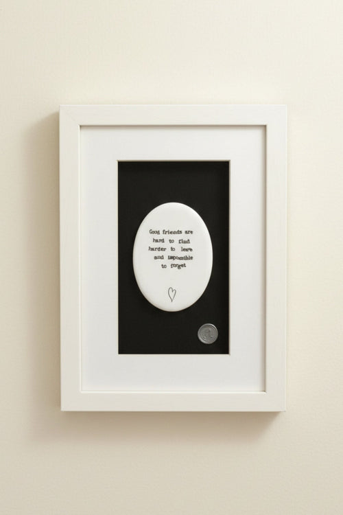 Ceramic Art-Good Friends Are Hard To Find