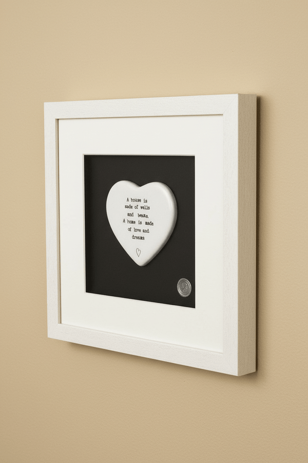 Carraig Donn Ceramic Art- House is Made of Love and Dreams