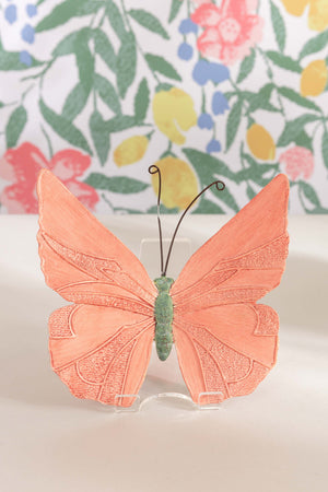 Ceramic Butterfly Wall Plaque