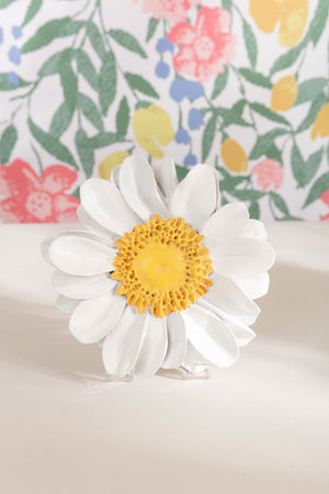 Ceramic Daisy Wall Plaque