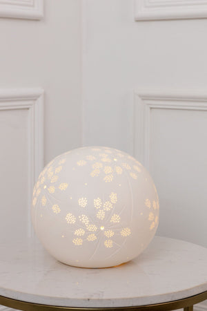Ceramic LED Dandelion Globe