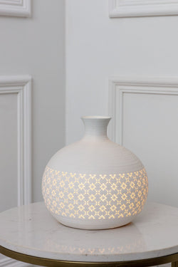 Carraig Donn Ceramic LED Vase Table Lamp