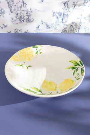Ceramic Lemon Serving Dish