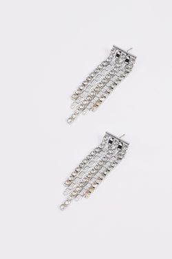 Carraig Donn Chandelier Earrings in Silver