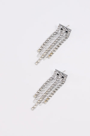 Chandelier Earrings in Silver