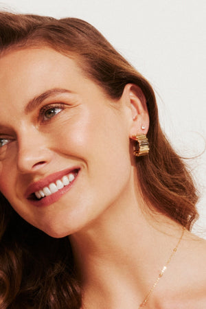 Carraig Donn Charlotte Gold Earrings