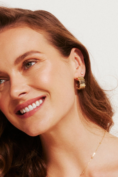 Charlotte Gold Earrings