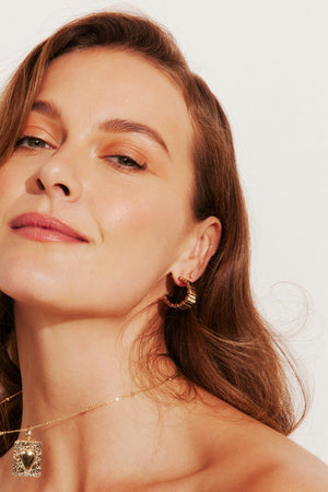 Carraig Donn Charlotte Gold Earrings