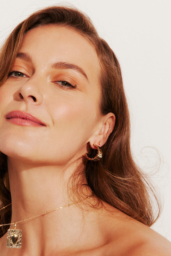 Carraig Donn Charlotte Gold Earrings