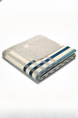 Carraig Donn Check Multi Blacket With Fringes 140X180Cm