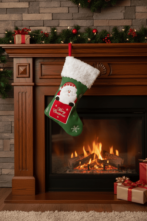 Carraig Donn Christmas Santa Stocking