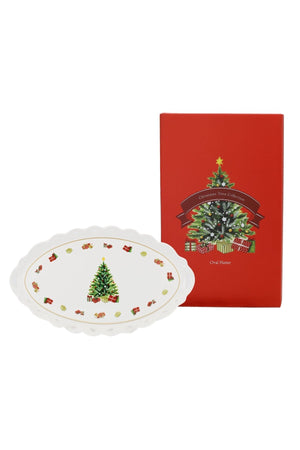 Carraig Donn Christmas Tree Oval Platter