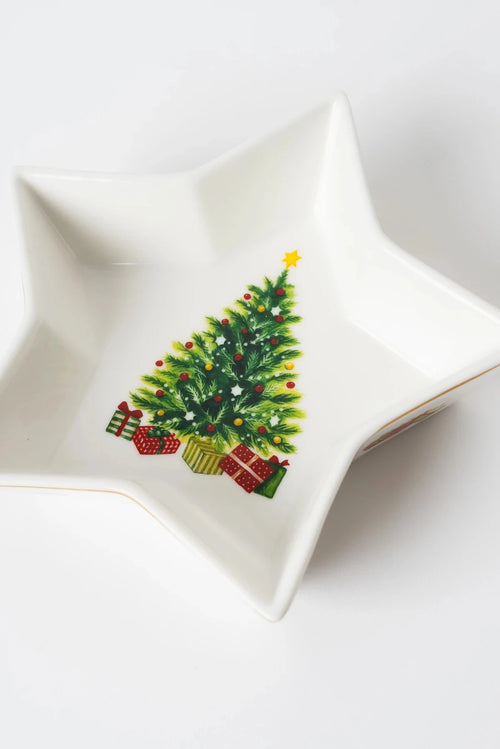 Christmas Tree Star Dip Dish